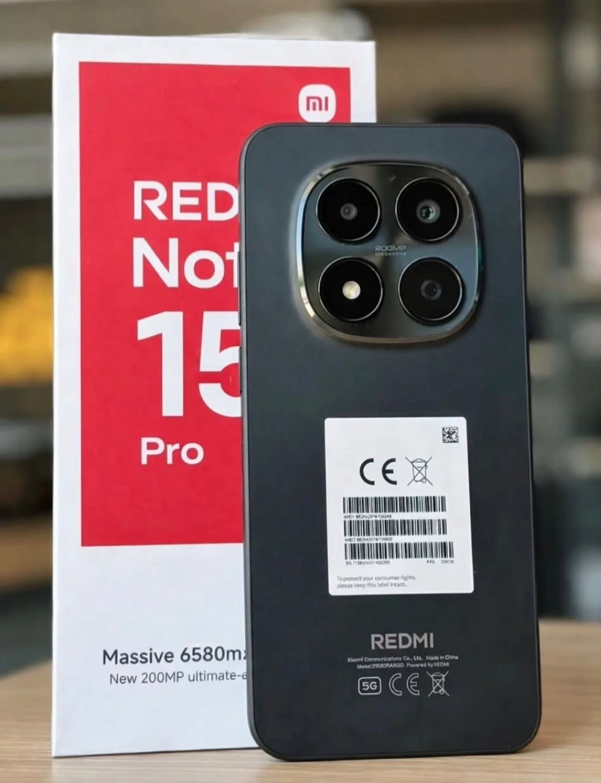 Redmi note 15 pro 5g 256 y 8 de ram