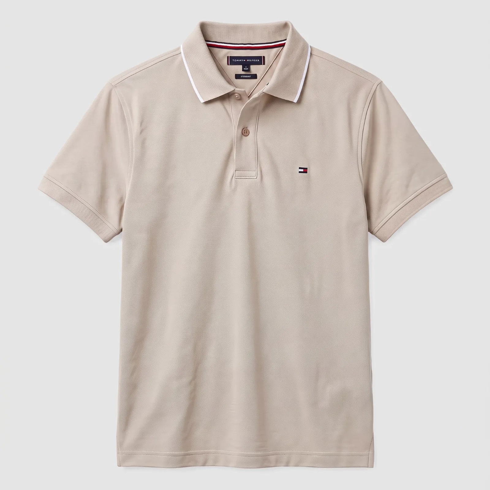 Camiseta P0048 Tommy Hilfiger tipo polo para hombre.