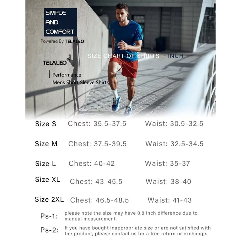 Camisetas de Entrenamiento para Hombre, Paquete de 6, Tops Atléticos Activos, Camisetas de Rendimiento Que Absorben la Humedad y de Secado Rápido, L imagen 5