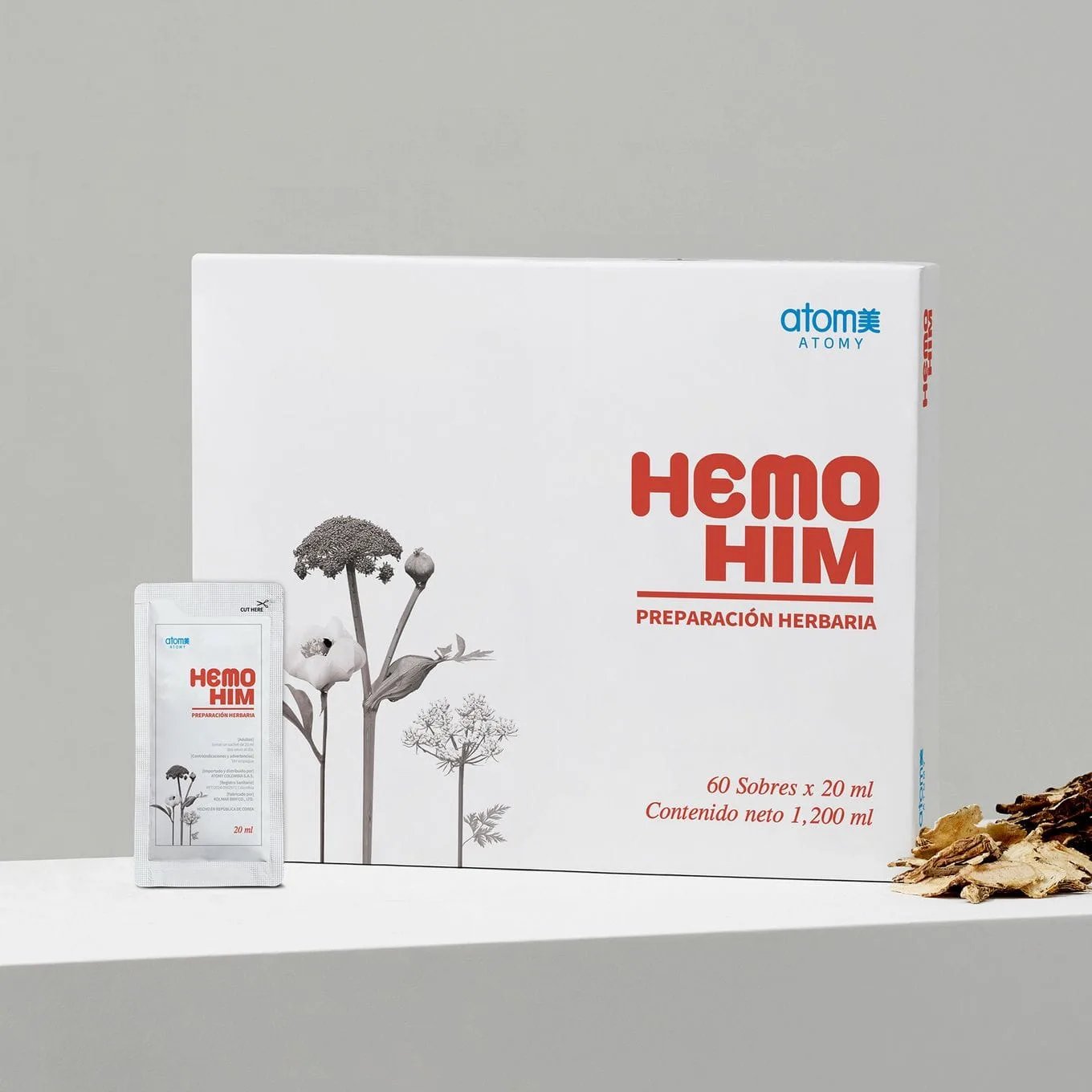 🔥 ATOMY HEMOHIM ORIGINAL - 60 SOBRES x 20ml 🔥 ✅ 100% ORIGINAL imagen 4