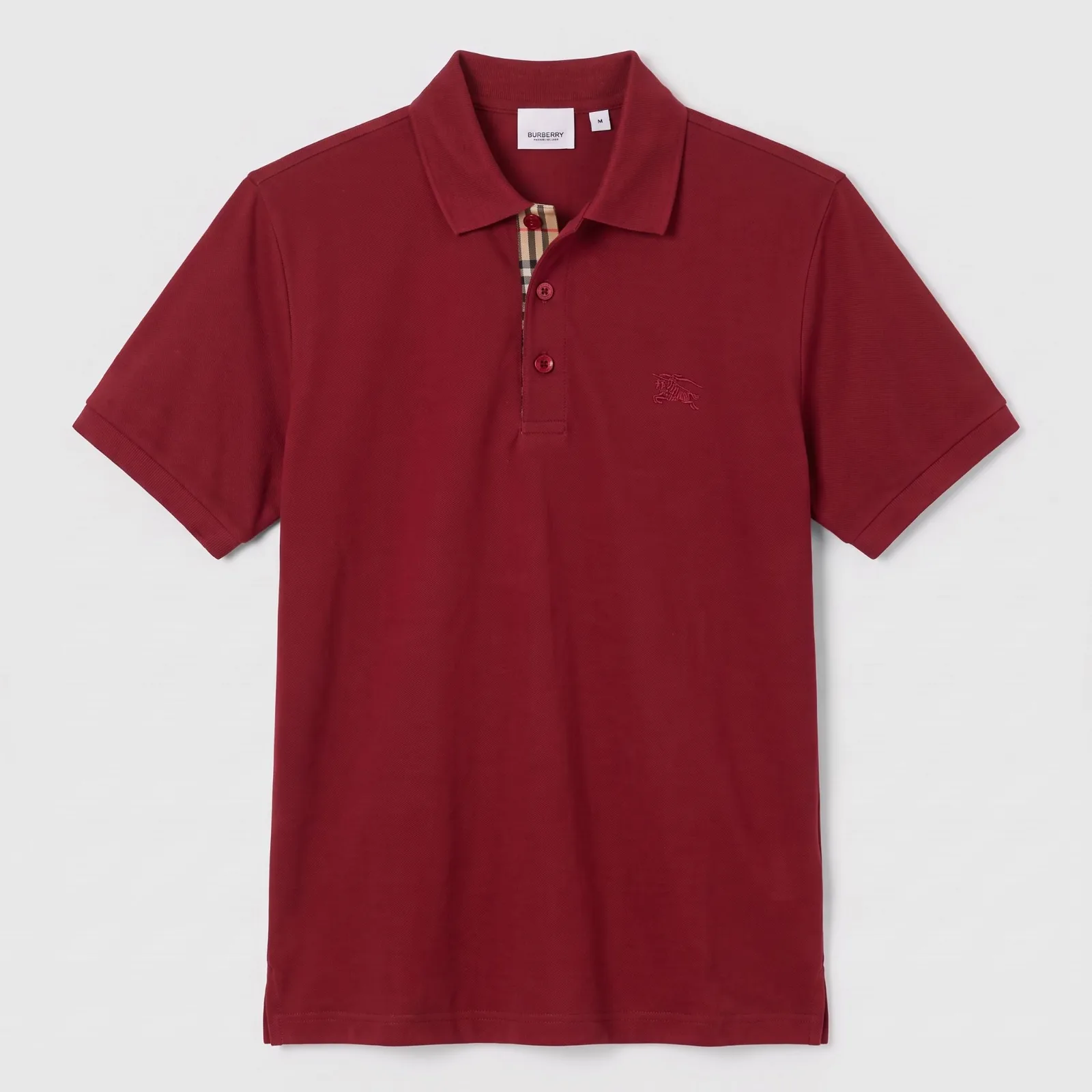 Camiseta P0006 Burberry tipo polo para hombre.