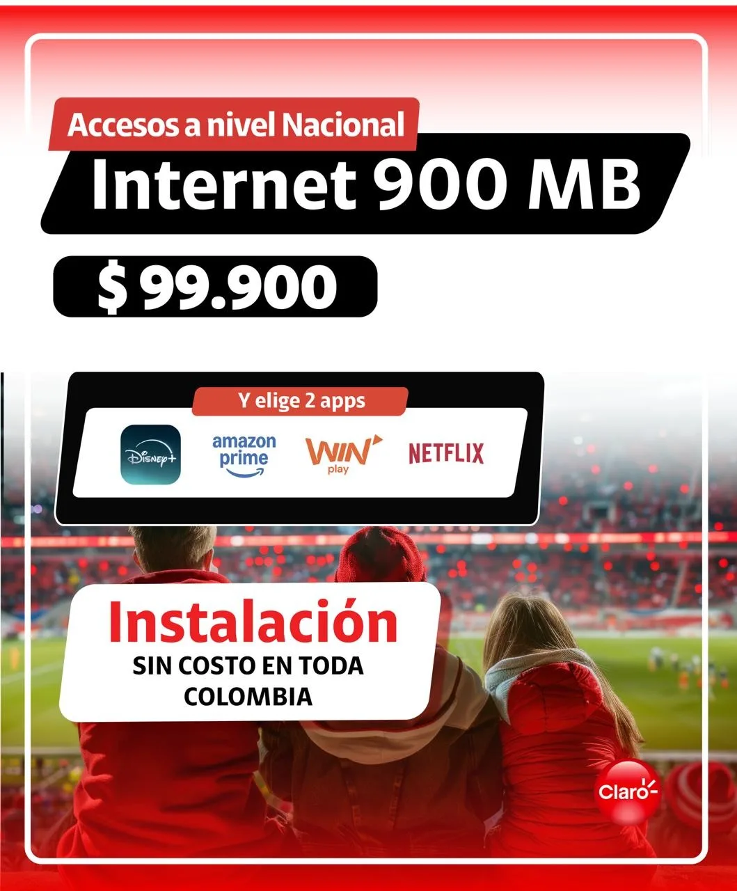 INTERNET 500/900 SIN COSTO DE INSTALACIÓN imagen 1