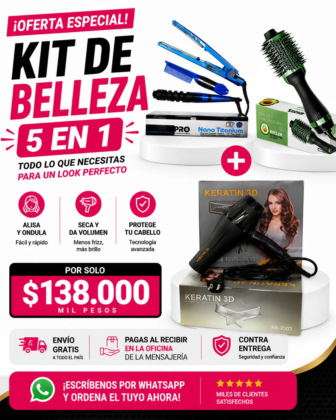 Kit de Belleza 5 en 1