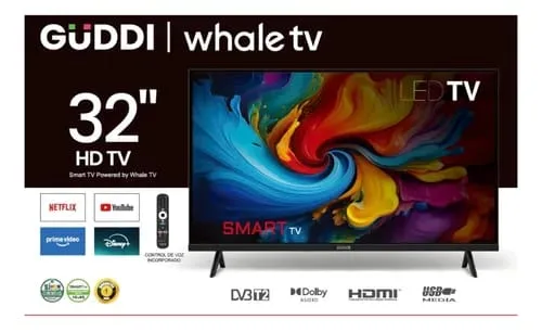 Televisor Smart TV de 32 pulgadas marca guddi imagen 6