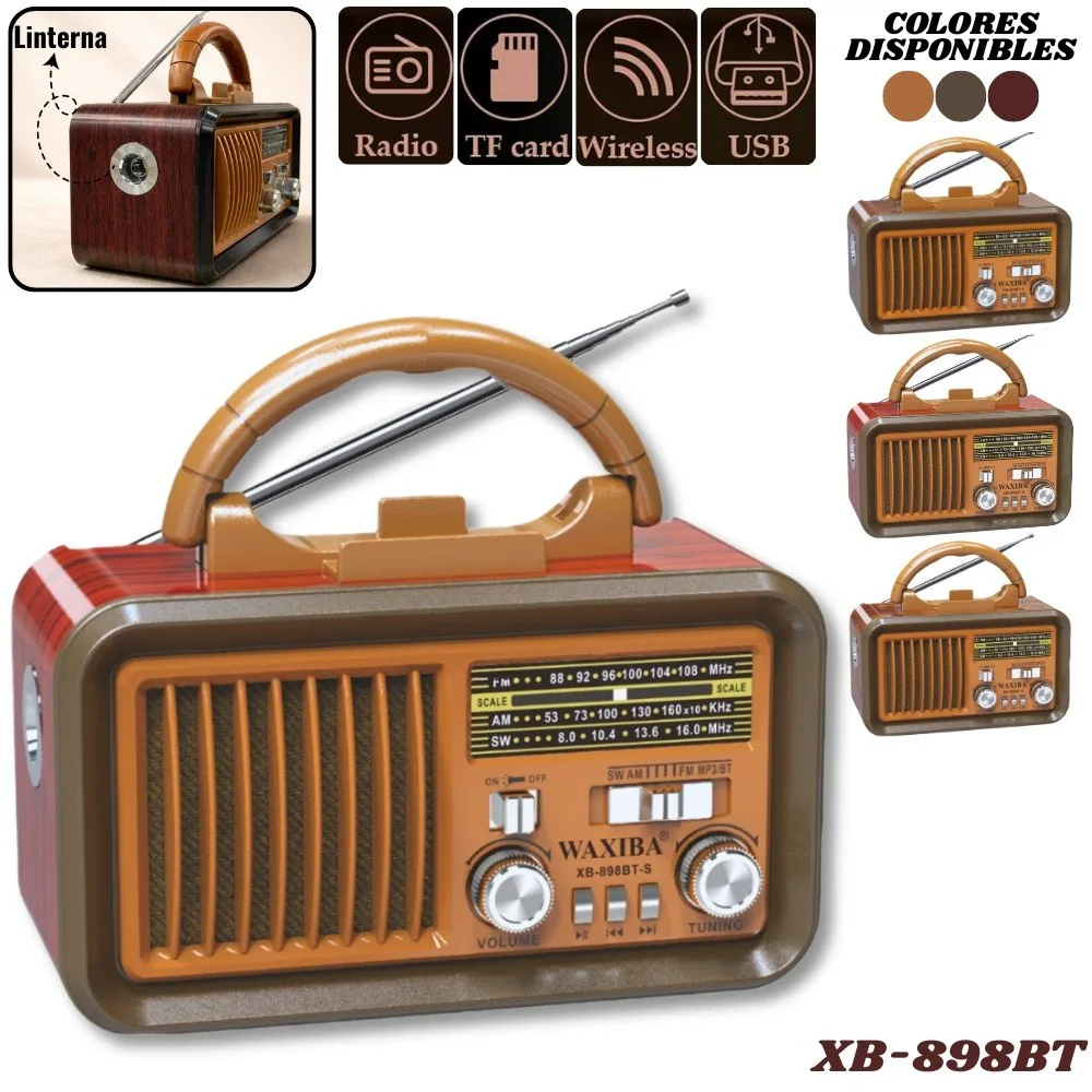Radio Parlante Retro Vintage