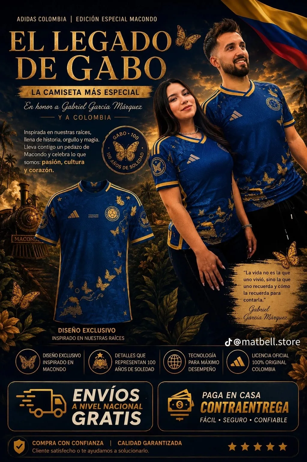 Camiseta edición especial Gabo