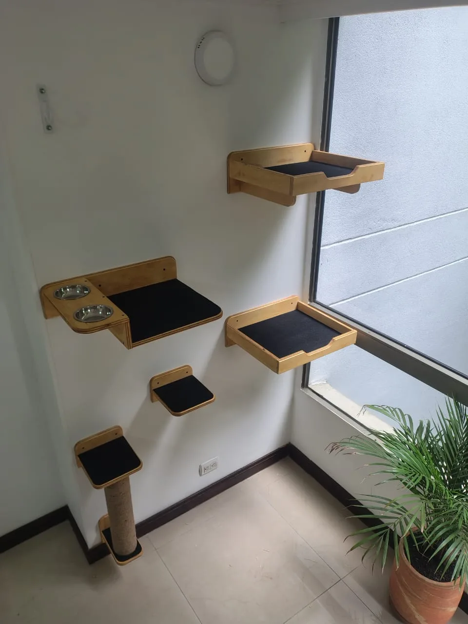 Gimnasio de Pared para Gatos confort