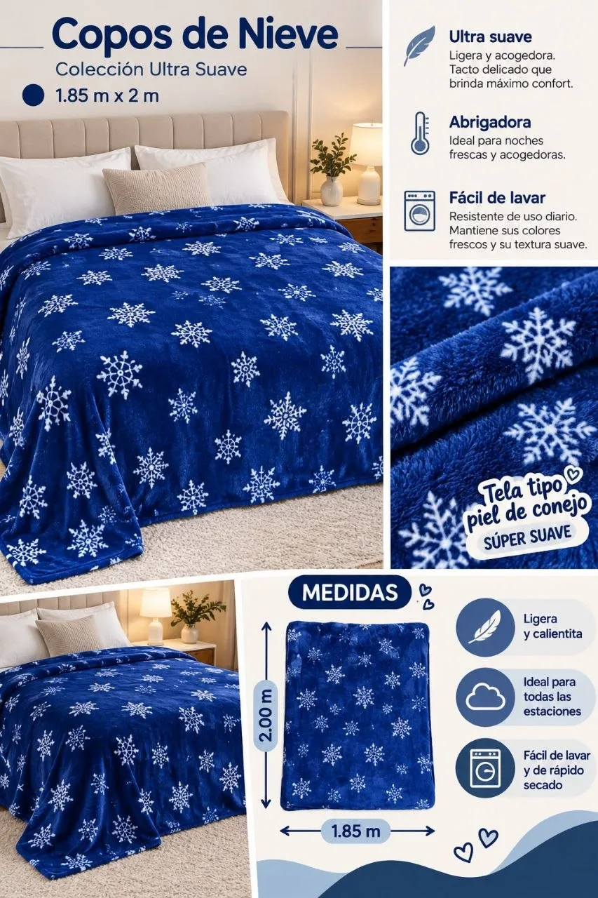 🛏️ COBIJA ESTAMPADA🐑 En ovejero imagen 5