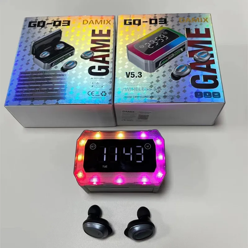Audífonos Gamer GQ-03 RGB Bluetooth 5.3 🎮🎧 imagen 4
