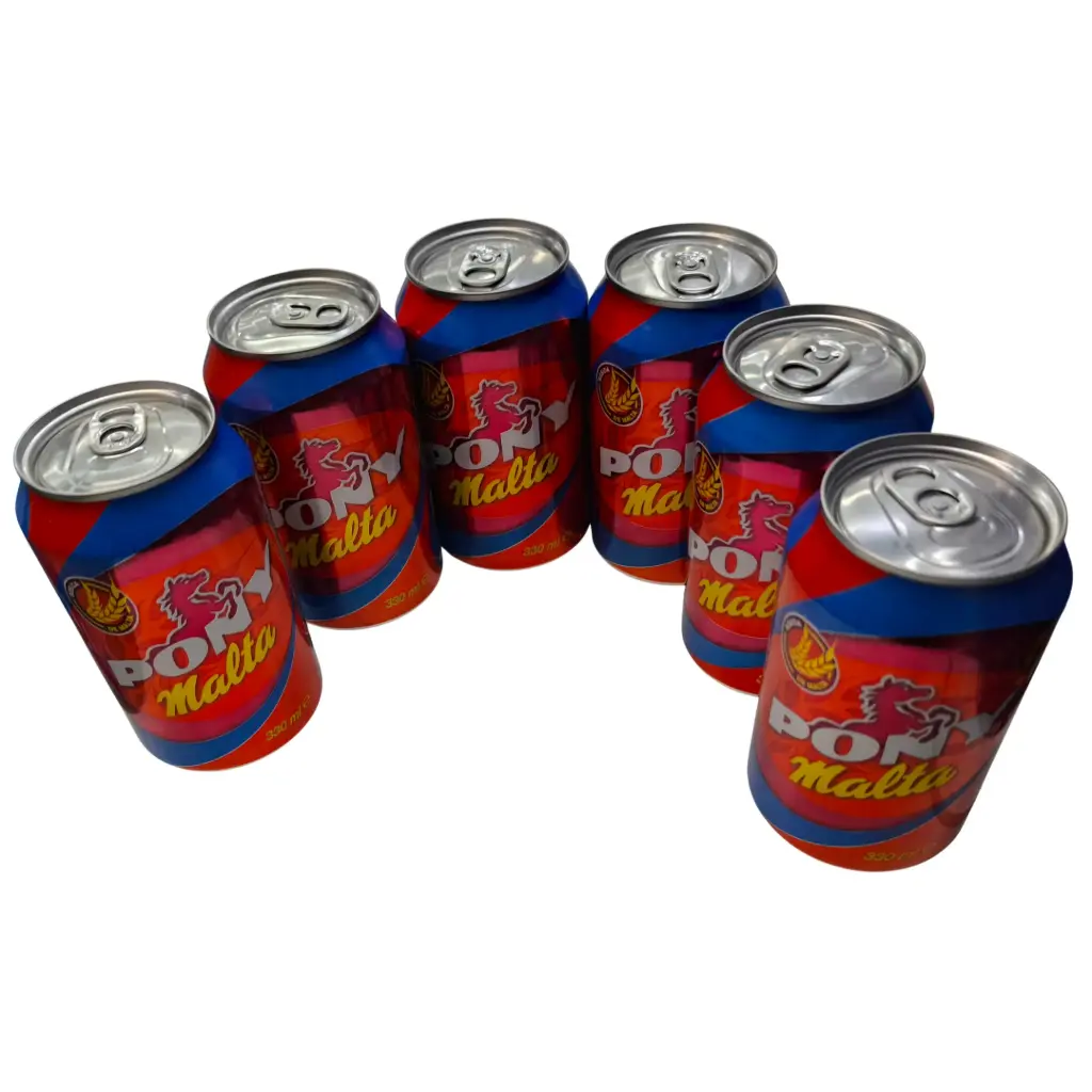Malta Pony (Pack 6 latas x 330ml) imagen 1