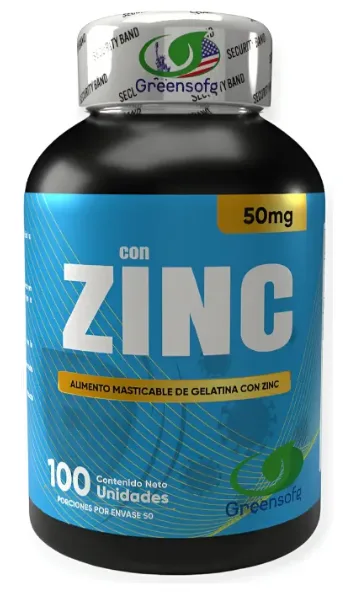 Suplemento De Zinc 50mg Masticable - Defensas Altas Y Vitalidad imagen 4