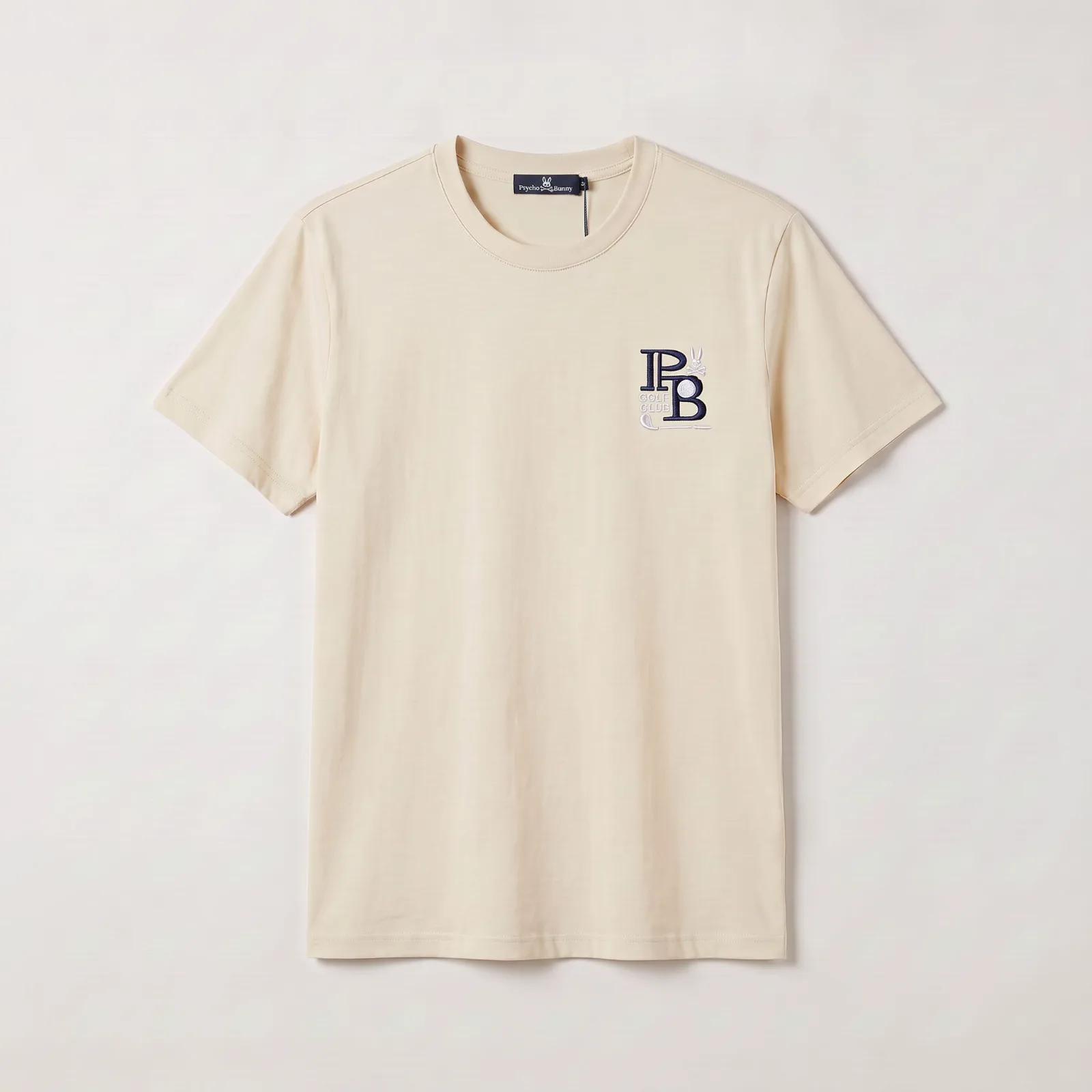 Camiseta P0131 Psycho Bunny estampada para hombre.