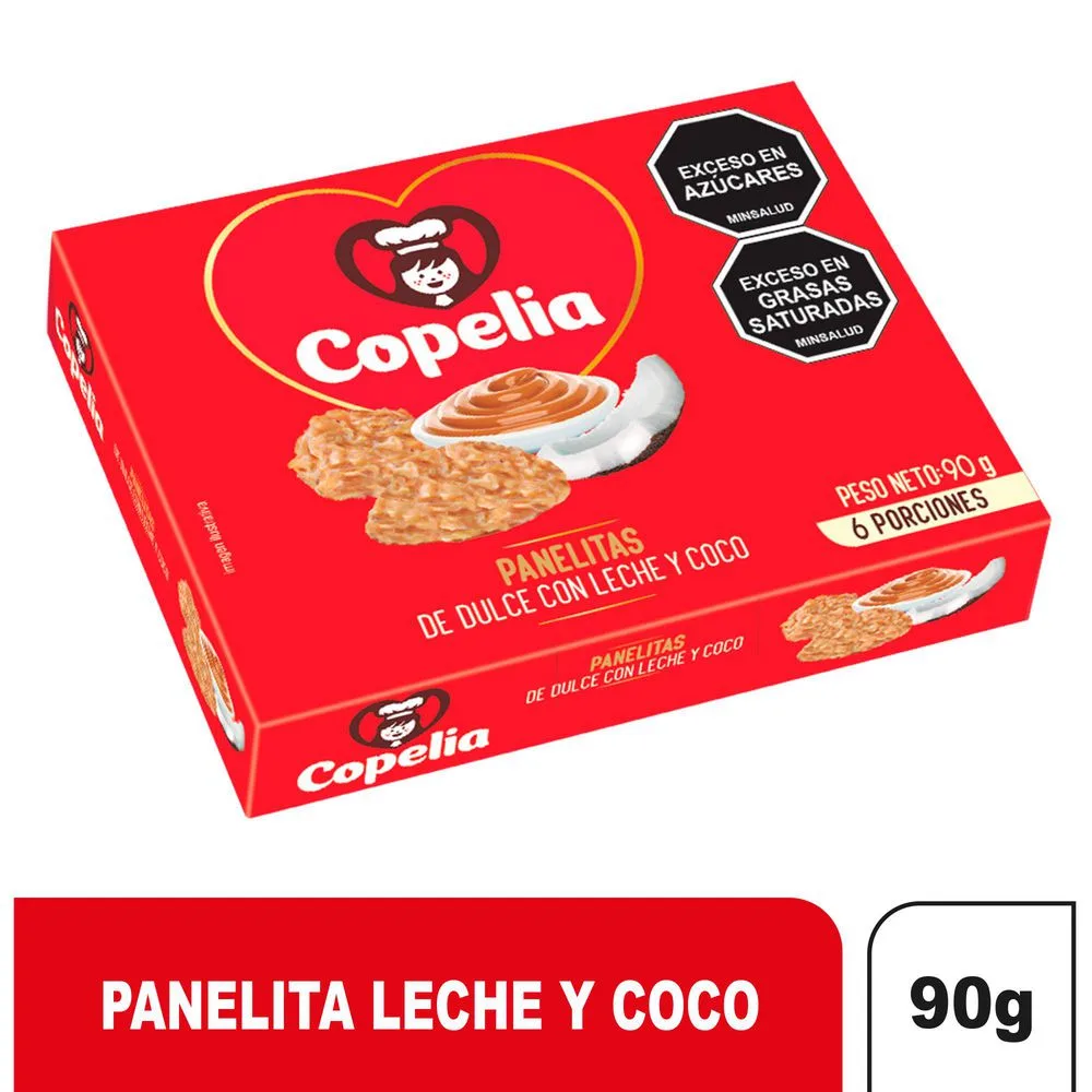 Panelitas de dulce de leche y coco Copelia - Snack Pack x 6u,  Precio regular €9,95 imagen 1