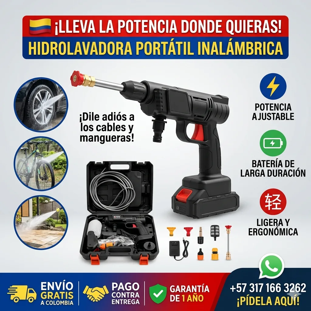 Hidrolavadora Inalambrica imagen 1