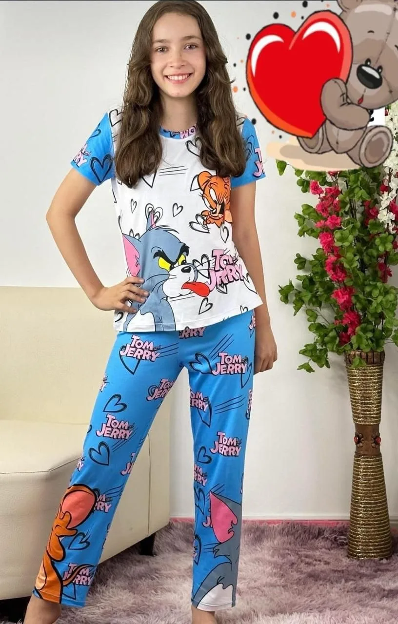Divinas pijamas 💜 para niña 👑 imagen 4