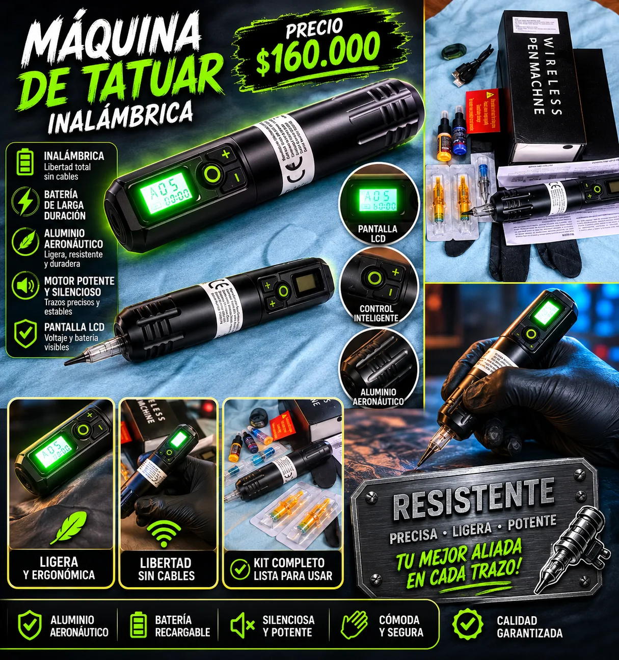 Maquina de tatuar
