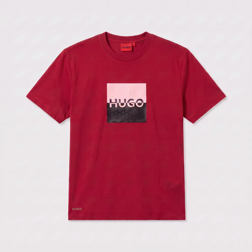 Camiseta P0021 Boss estampada para hombre. imagen 3