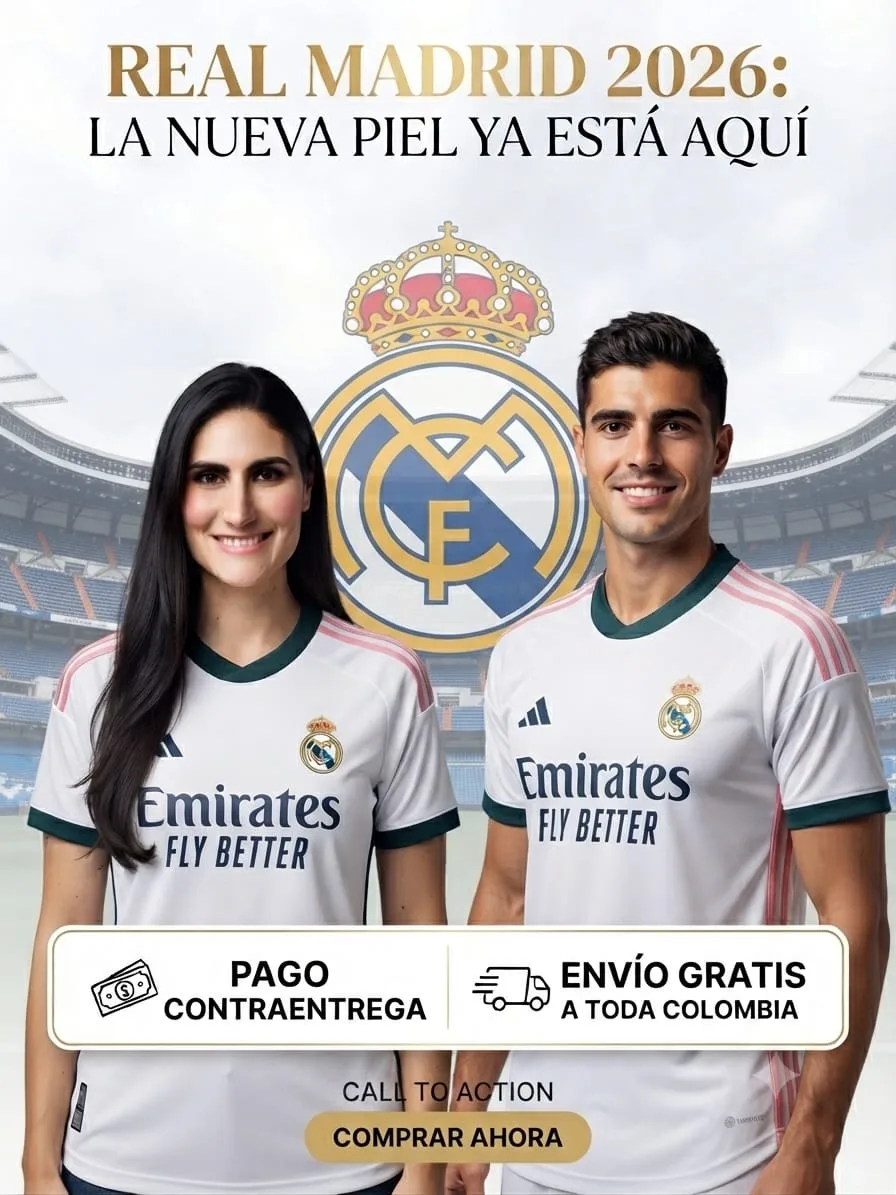 CAMISETA REAL MADRID LOCAL 2026–2027