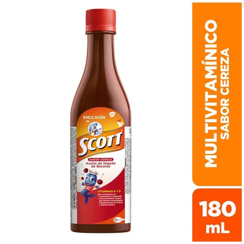 Emulsion de Scott cereza x180ml Drink Precio regular €10,95 imagen 1
