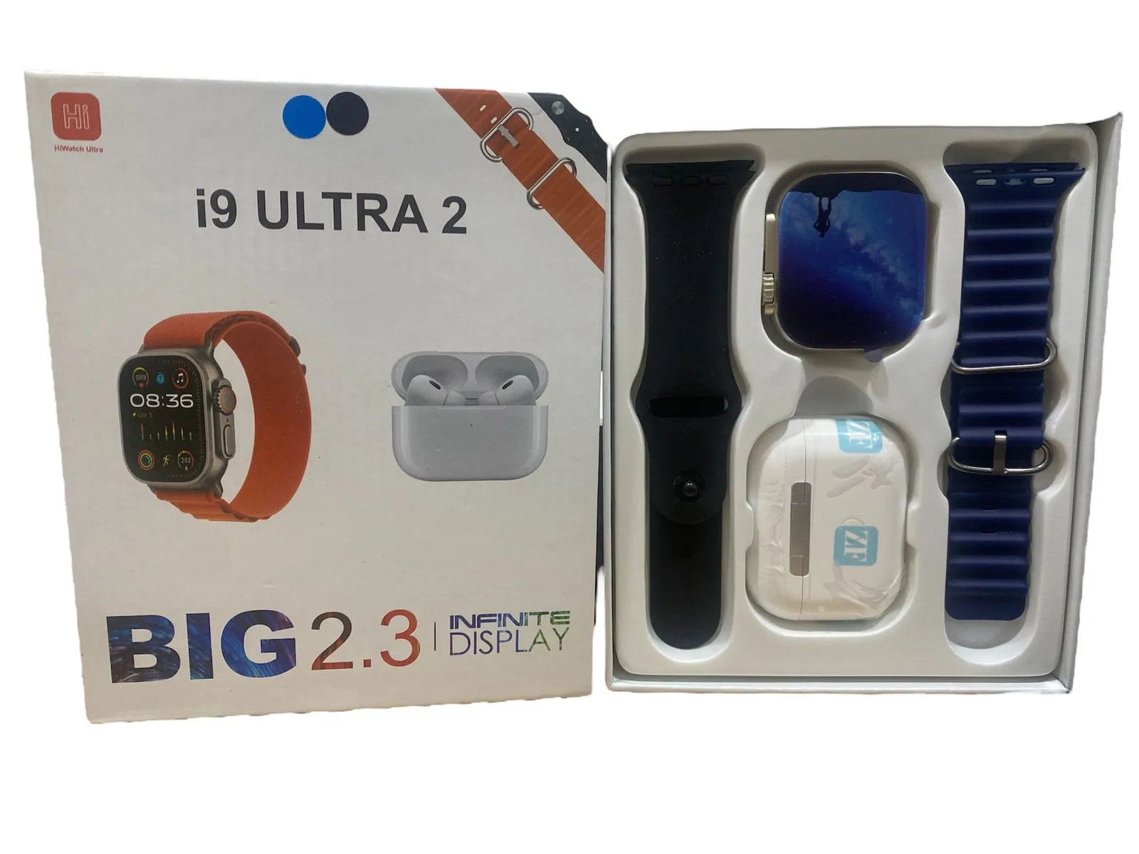 Combo I9 Ultra 2 Big 2.3" + AirPods imagen 4
