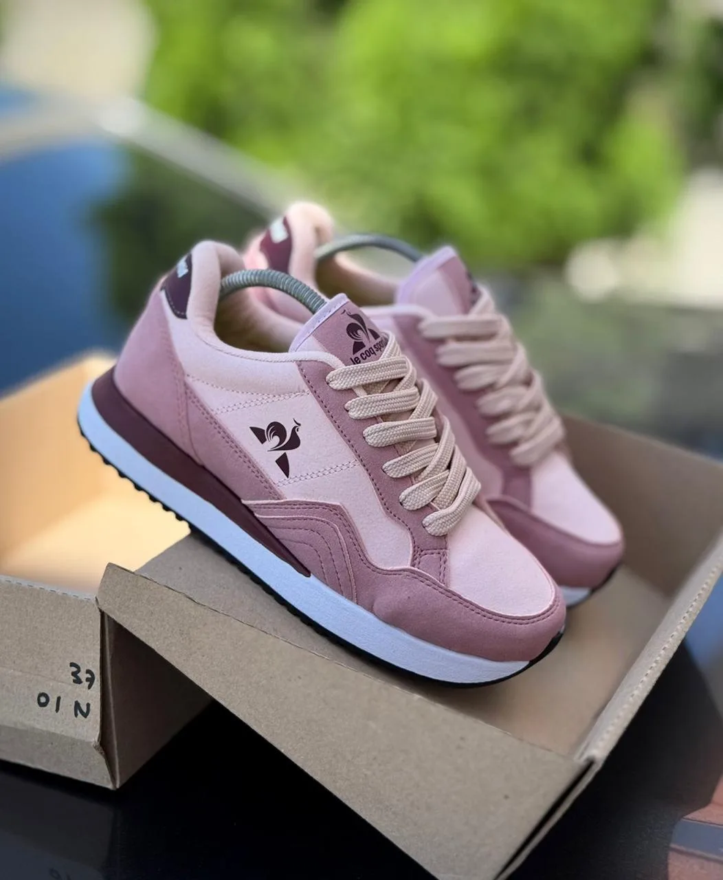 Tenis Lecoq Slm Rosado imagen 1