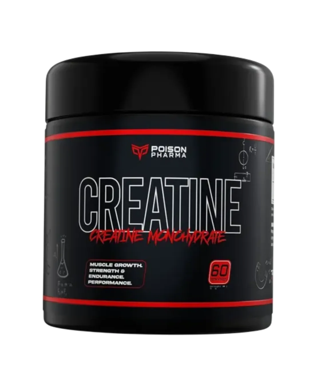CREATINA POISON 60 serv | Monohidratada imagen 1
