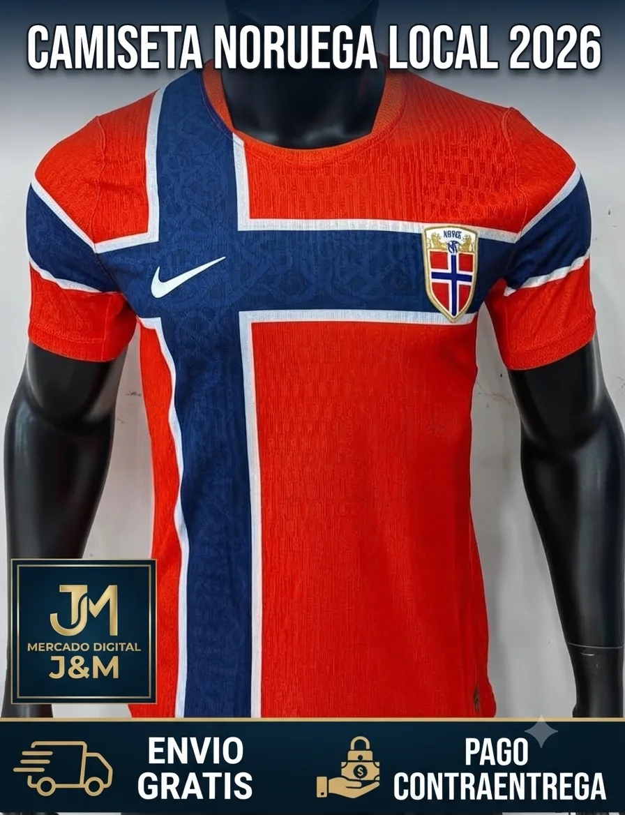 Camiseta Noruega Local 2026 imagen 1