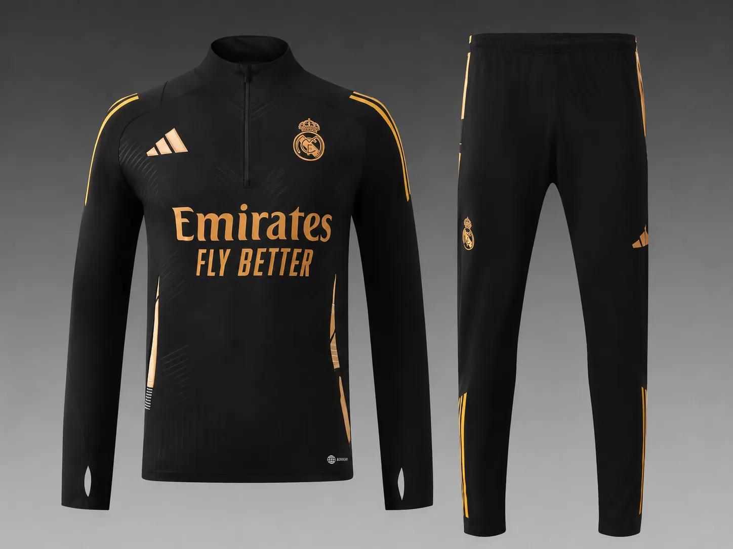 Conjunto Deportivo de Entrenamiento Real Madrid Manga Larga + Pantalón imagen 1