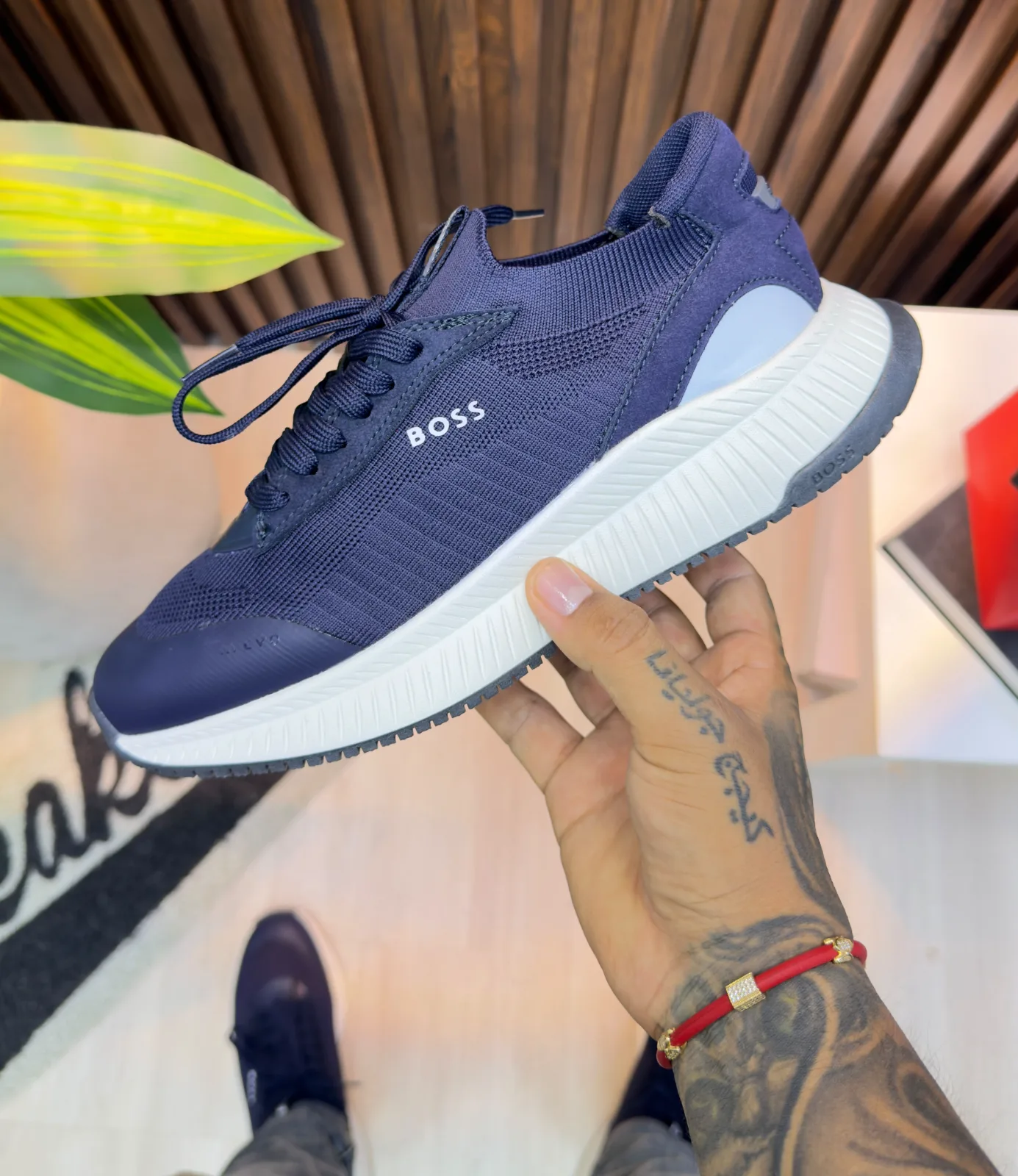 Tenis P0084 Hugo Boss EVO para hombre. imagen 6