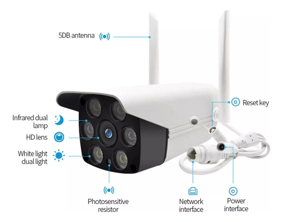 CÁMARA DE SEGURIDAD PARA EXTERIORES imagen 4
