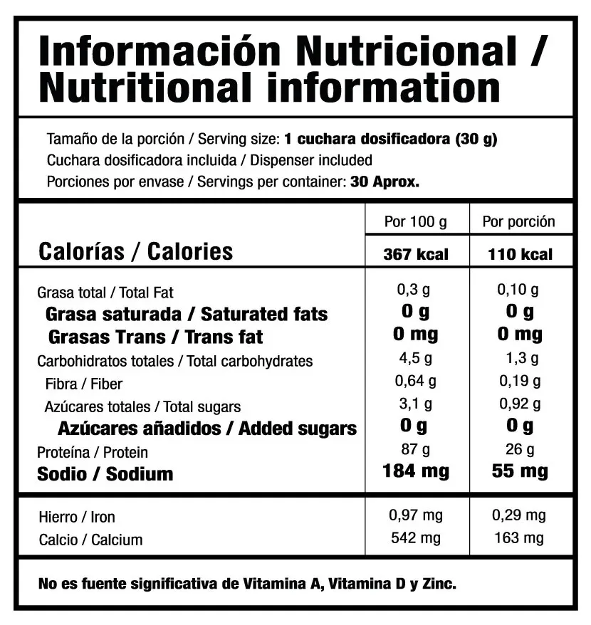 WHEY PURE 2LB imagen 2