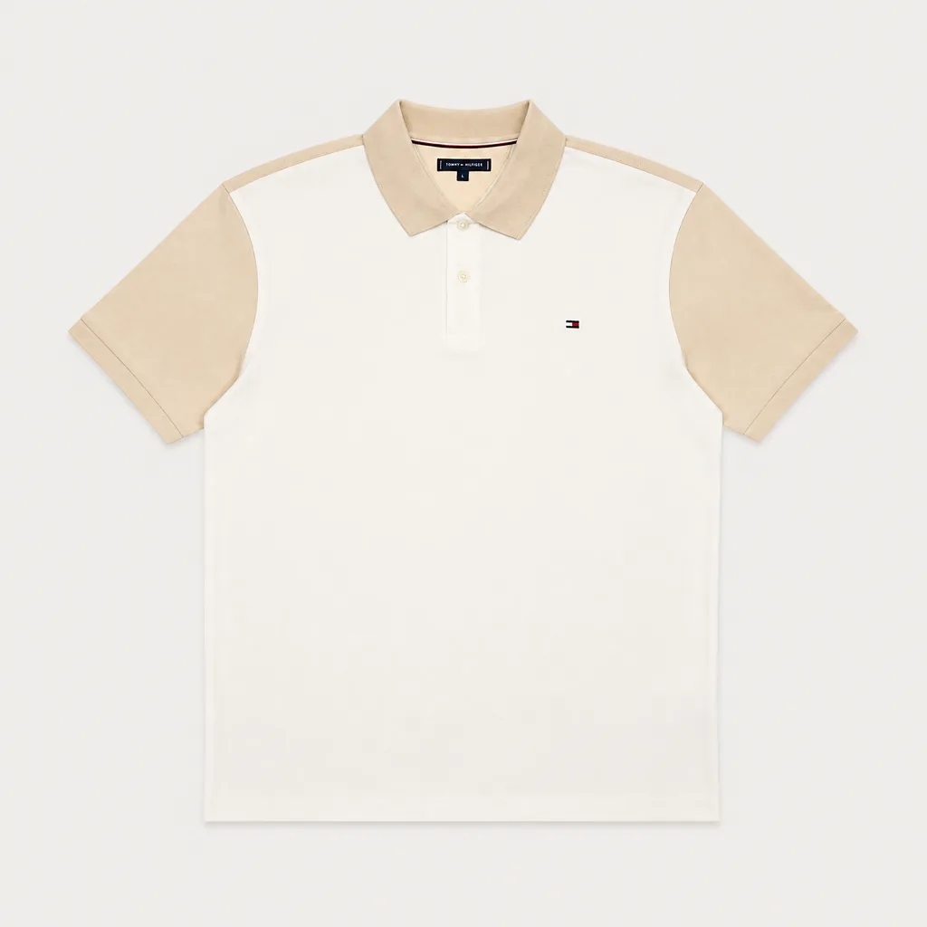 Camiseta P0050 Tommy Hilfiger tipo polo para hombre.