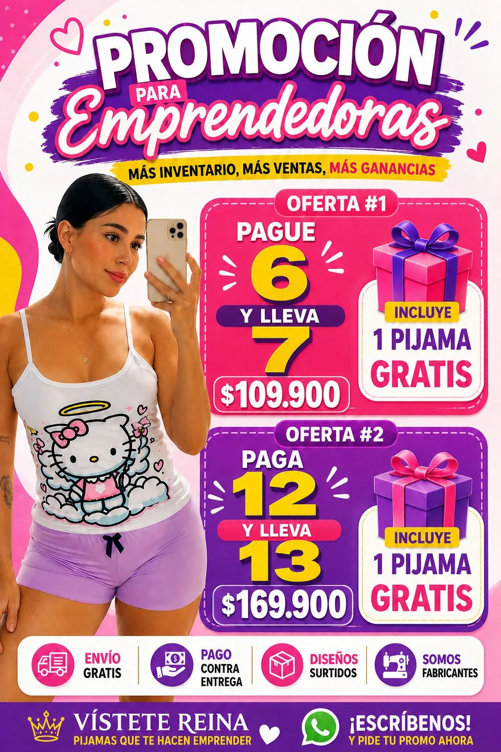 Pijamas 👑 imagen 2