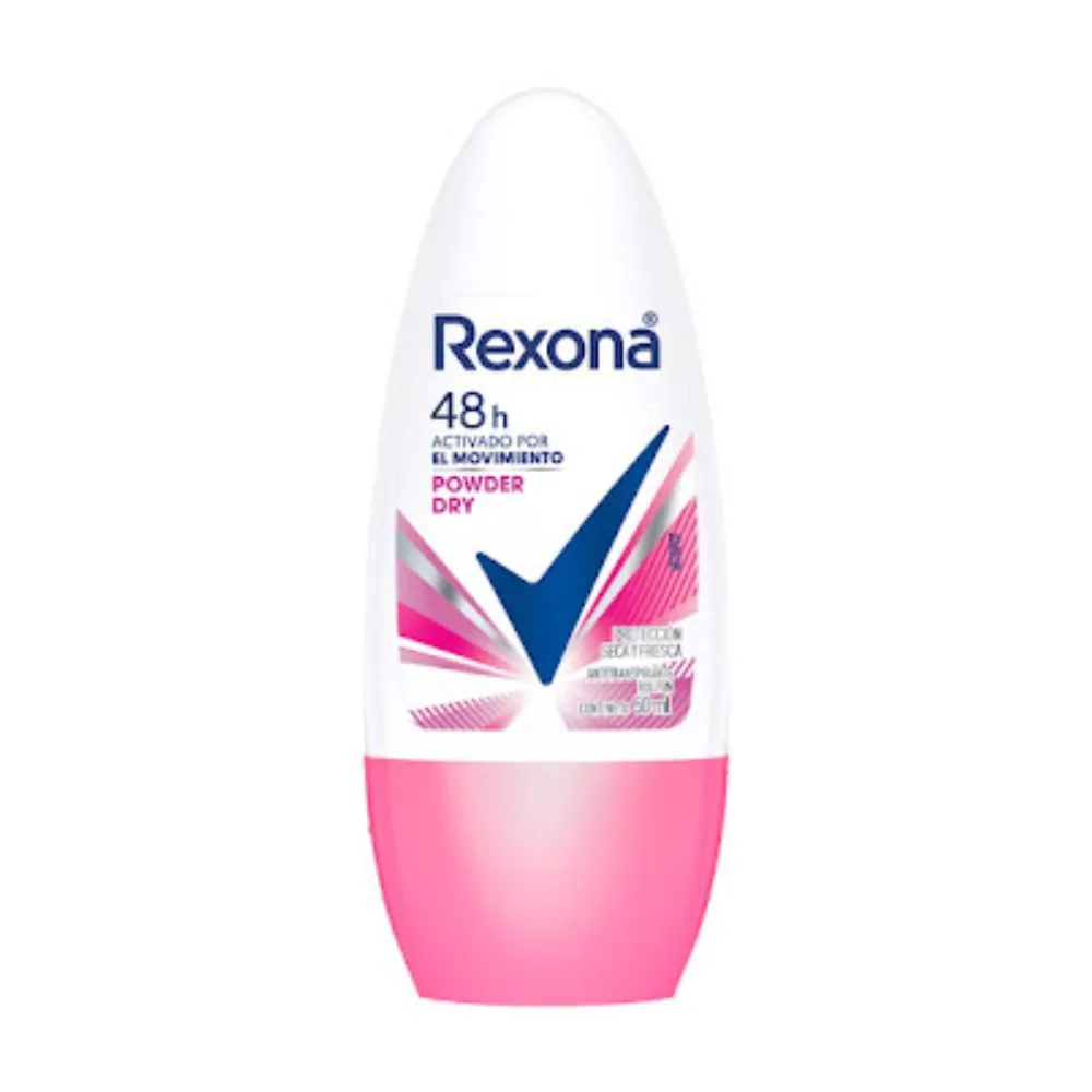 Rexona Antitranspirante Powder Dry 72h Roll On X 50 Ml Precio regular €7,95