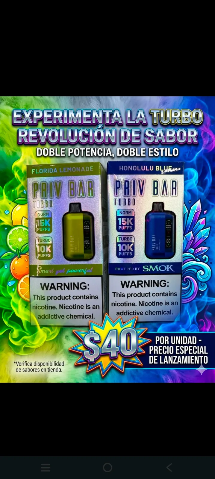 Priv bar