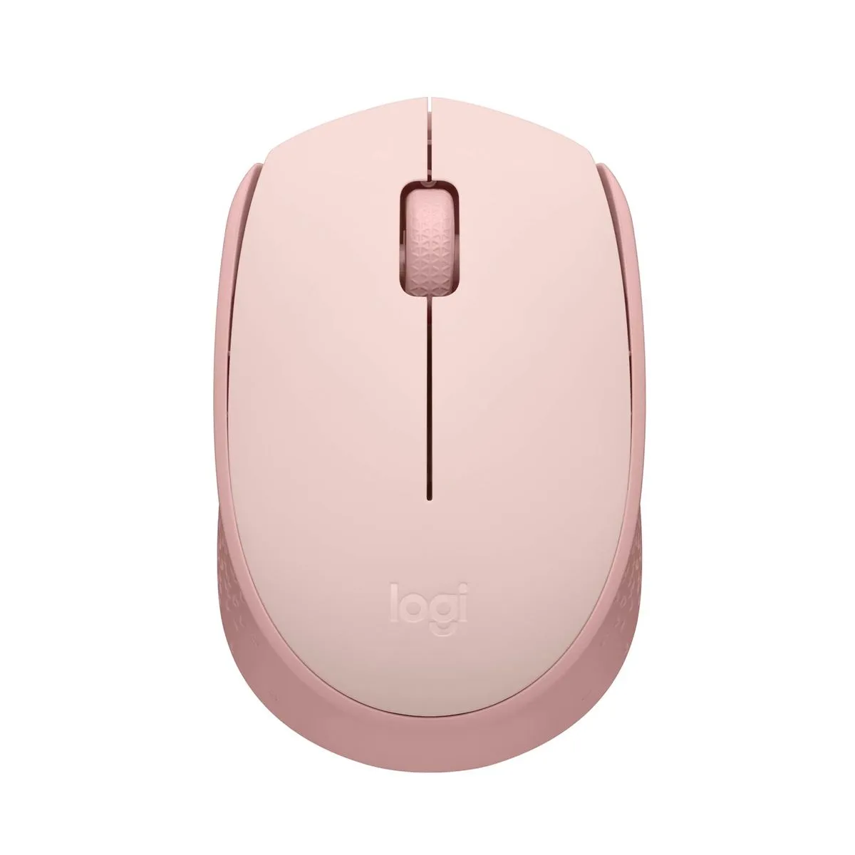 Mouse LOGITECH Inalámbrico Óptico M170 Rosado