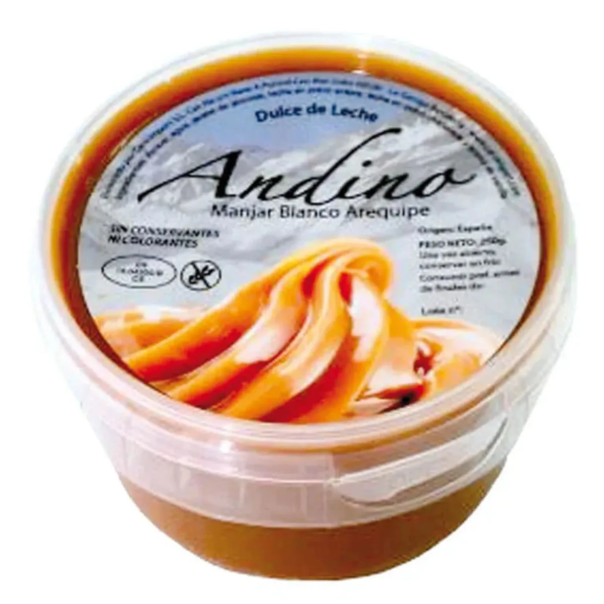 Dulce de Leche ANDINO 250 g imagen 1