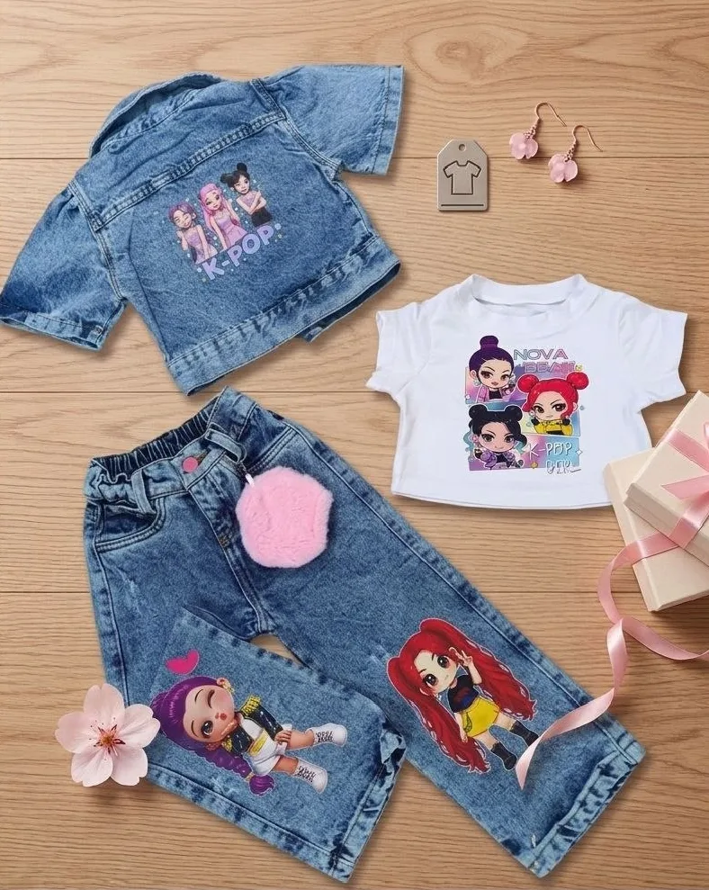 ✨ ¡HERMOSO CONJUNTO  DE 3 PIEZAS! 💗🌸 imagen 2