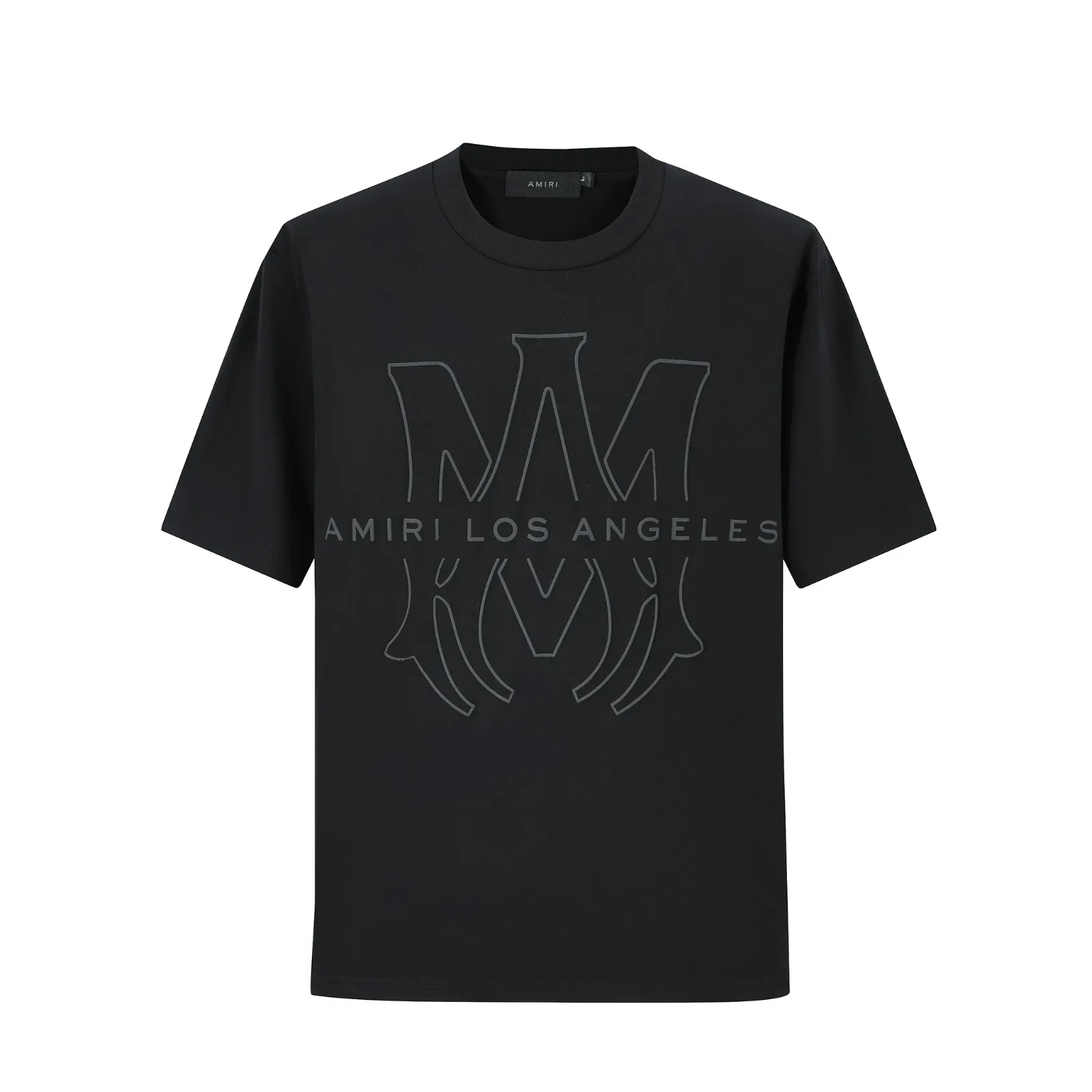 Camiseta P0188 Amiri estampada para hombre.