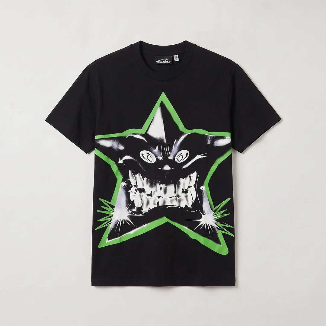 Camiseta P0132 Hellstar estampada para hombre.