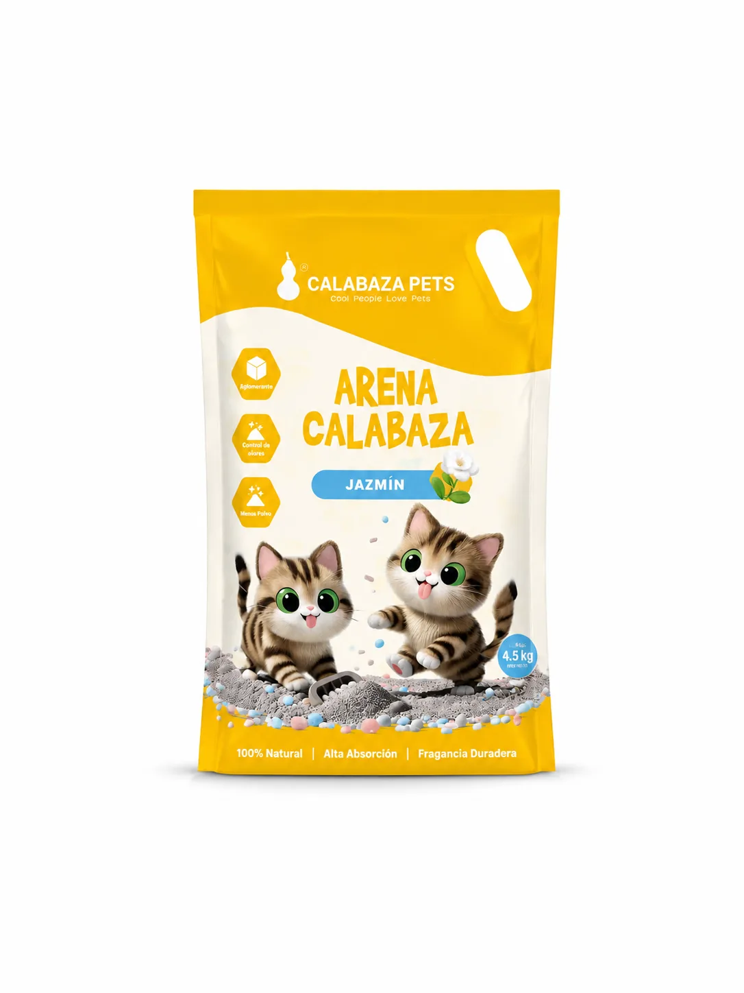 ARENA CALABAZA JAZMIN X 4.5 KG imagen 1