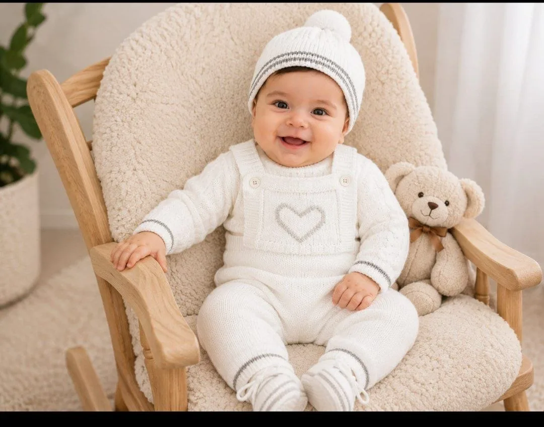 HERMOSOS CONJUNTOS EN HILO 🧵🐣 PARA BEBÉ imagen 2