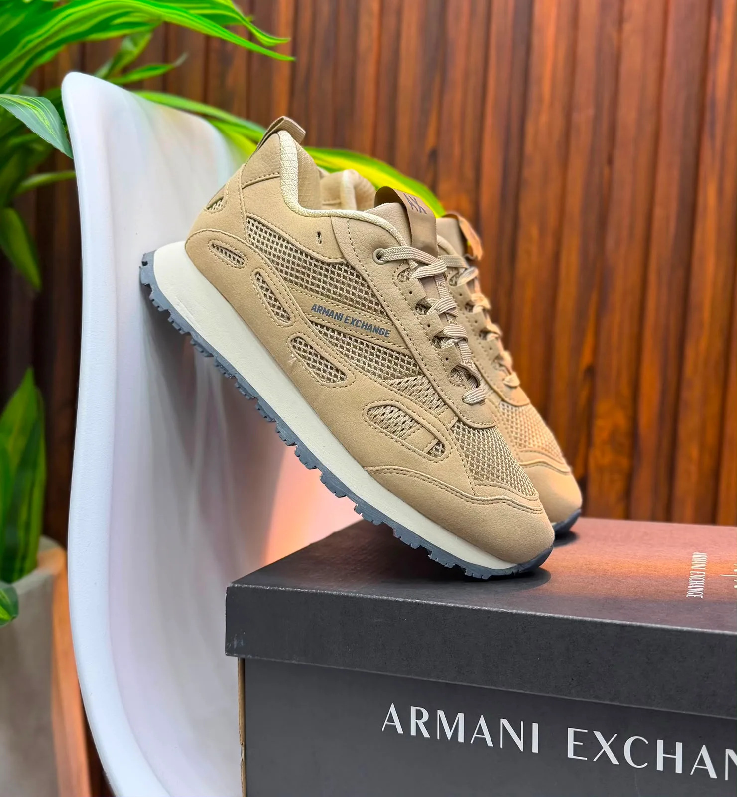 Tenis P0144 Armani Exchange para hombre. imagen 2