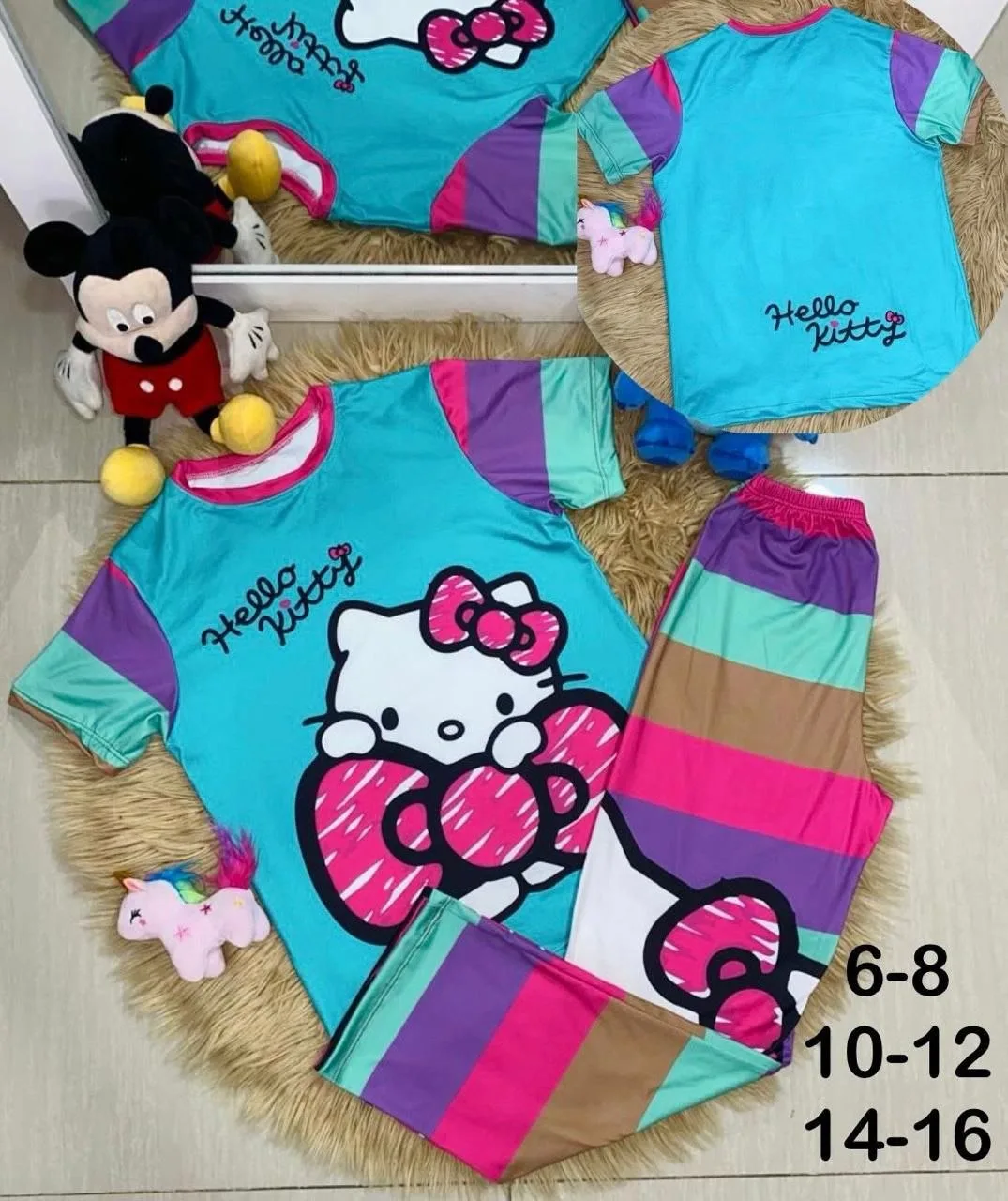 Pijamas niñas 👑🌷 imagen 3