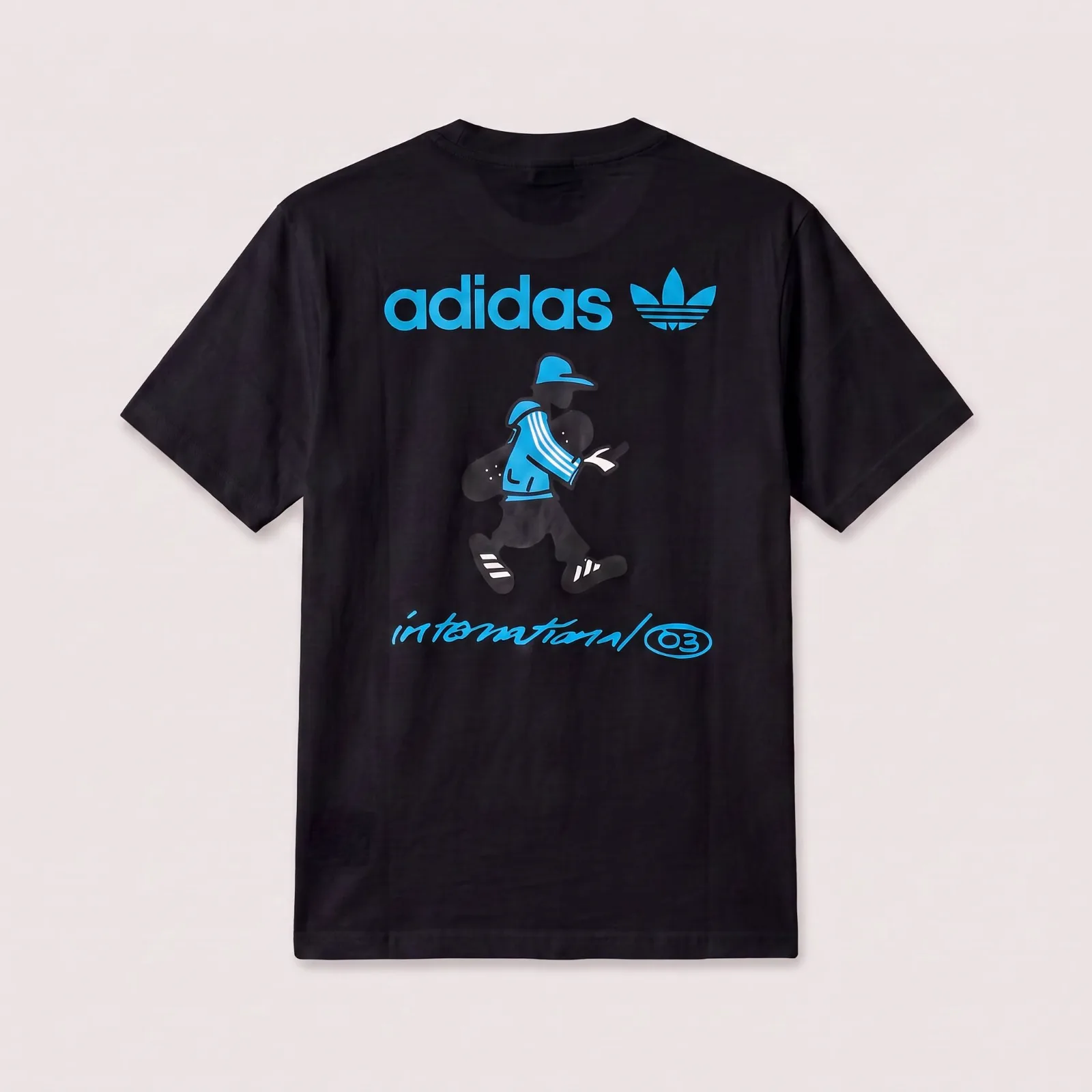 Camiseta P0001 Adidas básica para hombre. imagen 4
